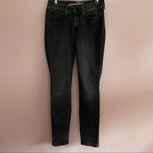 High-Rise Skinny Jeans - Universal Thread Black - Picture 8 of 9